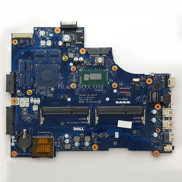 مادربرد لپ تاپ دل Latitude 3450_CPU-I5-4210U_ZAL00_LA-A491P گرافیک اینتلی